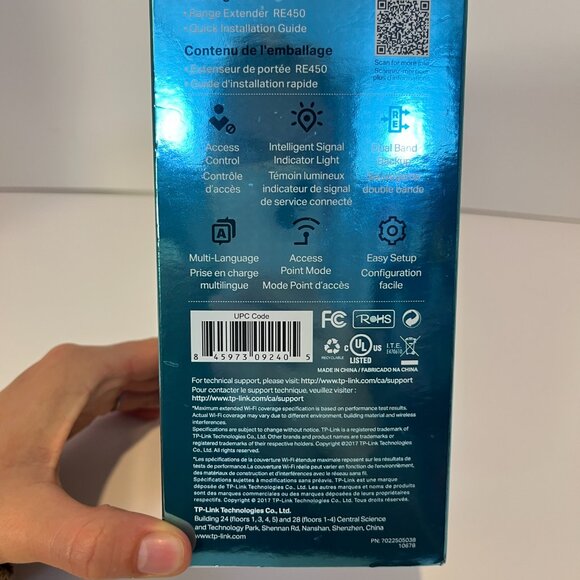 WiFi Range Extender RE450 TP Link AC1750 Dual Band - Picture 8 of 16